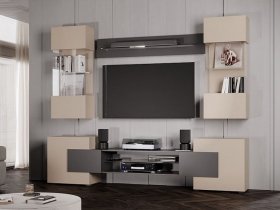 Гостиная Фэнтези (кашемир/графит) в Верх-Туле - verh-tula.mebel-nsk.ru | фото