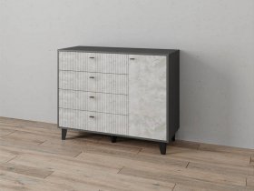 Комод «Катрин-13» (графит/мальта) в Верх-Туле - verh-tula.mebel-nsk.ru | фото
