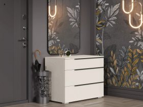 Комод с 3 ящиками Айри КМ-001 (кашемир) в Верх-Туле - verh-tula.mebel-nsk.ru | фото