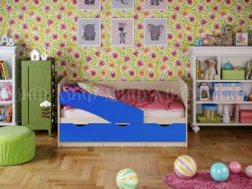 Кровать детская Бабочки 2,0 м в Верх-Туле - verh-tula.mebel-nsk.ru | фото