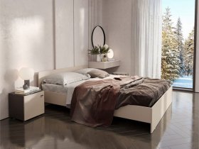 Кровать двухспальная 1,6м Гиза в Верх-Туле - verh-tula.mebel-nsk.ru | фото