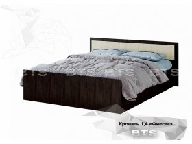 Кровать двуспальная 1,4м Фиеста (BTS) в Верх-Туле - verh-tula.mebel-nsk.ru | фото