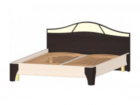 Кровать двуспальная 1,6 м Верона (Линаура) в Верх-Туле - verh-tula.mebel-nsk.ru | фото