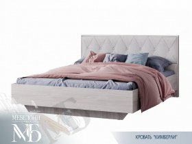 Кровать двуспальная 1,6м Кимберли КР-13 в Верх-Туле - verh-tula.mebel-nsk.ru | фото