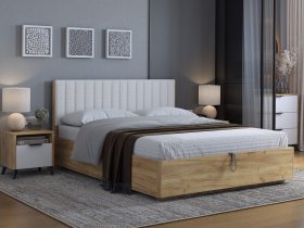 Кровать двуспальная 1,6м Юлия в Верх-Туле - verh-tula.mebel-nsk.ru | фото
