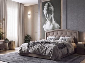 Кровать двуспальная 1,8м Верона-2 в Верх-Туле - verh-tula.mebel-nsk.ru | фото