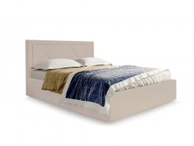 Кровать мягкая 1,6 Сиеста стандарт, вар.2 в Верх-Туле - verh-tula.mebel-nsk.ru | фото