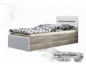Кровать односпальная Наоми КР-12 в Верх-Туле - verh-tula.mebel-nsk.ru | фото