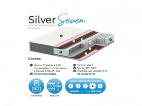 Матрас Silver Seven в Верх-Туле - verh-tula.mebel-nsk.ru | фото