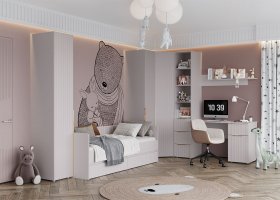 Модульная детская «Тефия» (тефия/софт сантьяго) в Верх-Туле - verh-tula.mebel-nsk.ru | фото