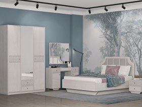 Модульная спальня Лоренцо в Верх-Туле - verh-tula.mebel-nsk.ru | фото