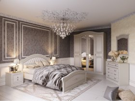 Модульная спальня Николь (Мебельград) в Верх-Туле - verh-tula.mebel-nsk.ru | фото