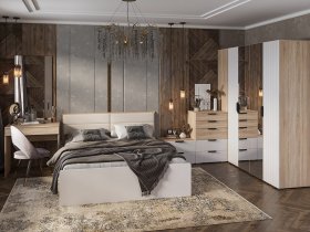 Модульная спальня Норд в Верх-Туле - verh-tula.mebel-nsk.ru | фото