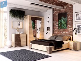 Модульная спальня Санремо в Верх-Туле - verh-tula.mebel-nsk.ru | фото