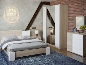Модульная спальня «Валери» в Верх-Туле - verh-tula.mebel-nsk.ru | фото