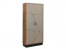 Шкаф двухстворчатый комбинированный для одежды Гамма  54.14 в Верх-Туле - verh-tula.mebel-nsk.ru | фото